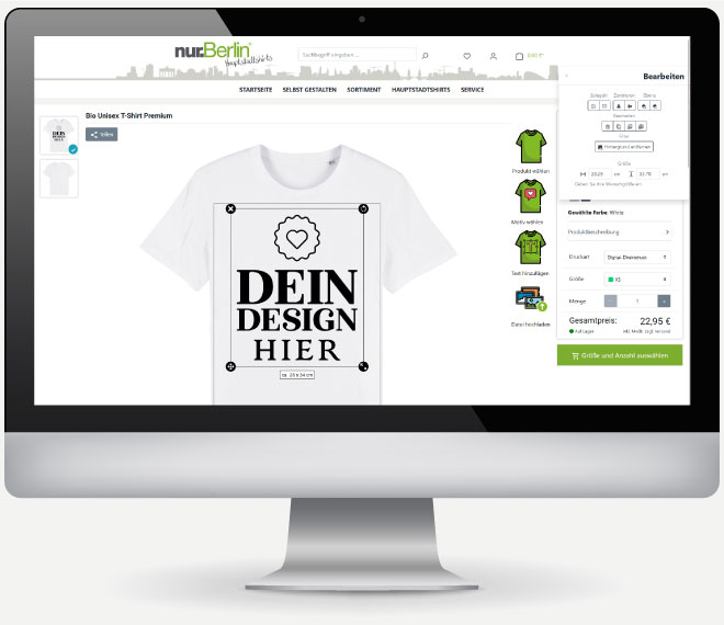 Illustration von T-Shirts
